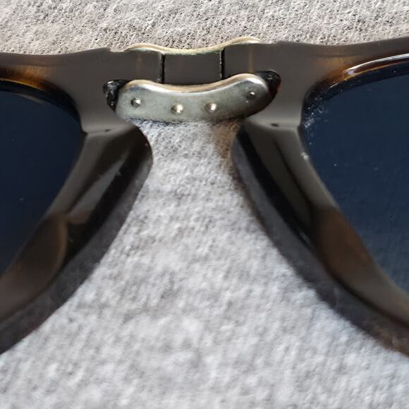 Authentic PERSOL 714 SUNGLASSES 24/S3 Havana Polarized Lens Steve McQueen 54-21 - Picture 7 of 16